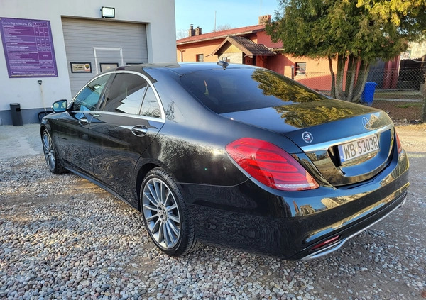Mercedes-Benz Klasa S cena 183900 przebieg: 172000, rok produkcji 2017 z Leśna małe 92